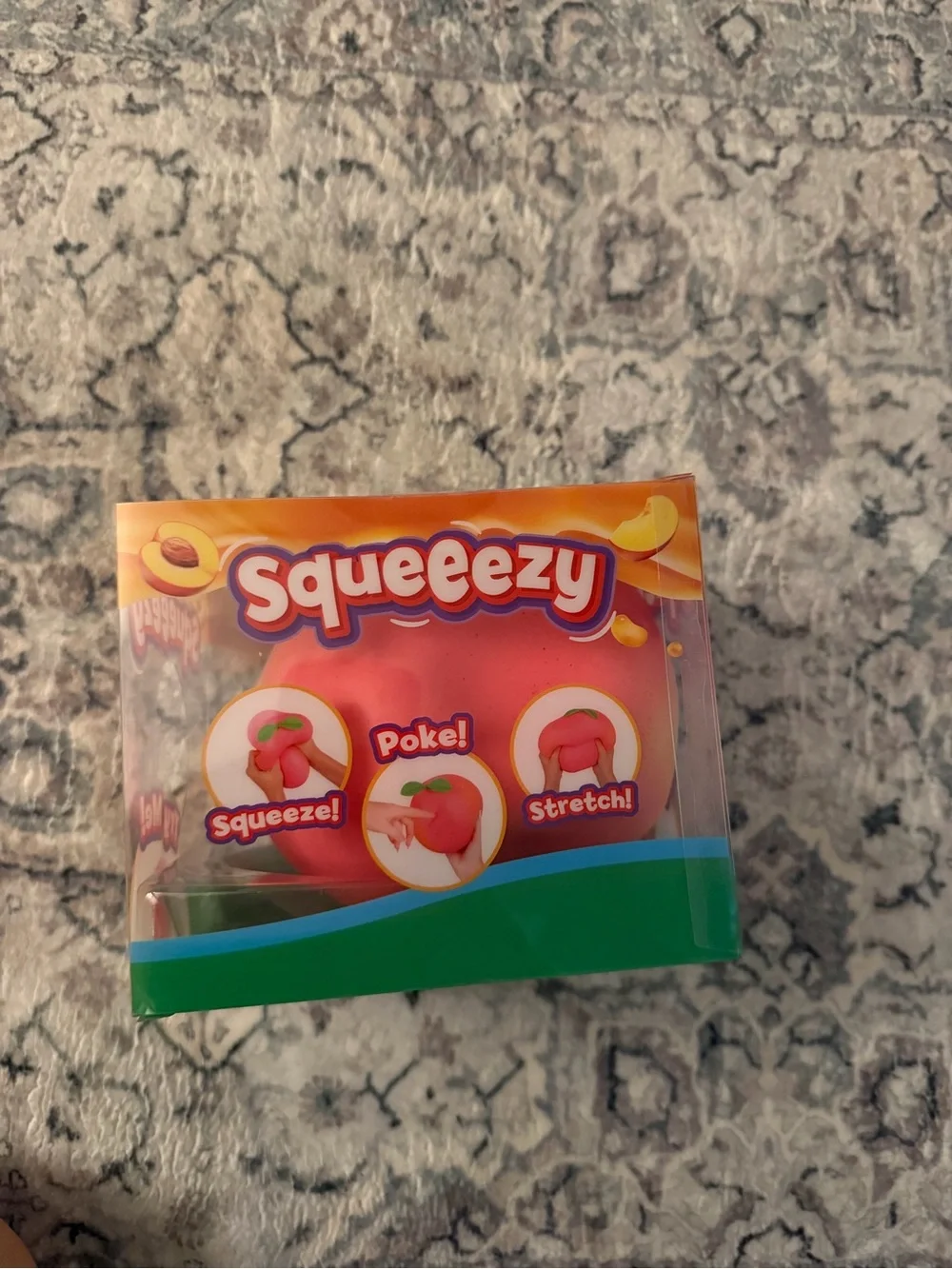 Sunny Days Squeezy Peach Squishy Pink, New in Box, Never Opened